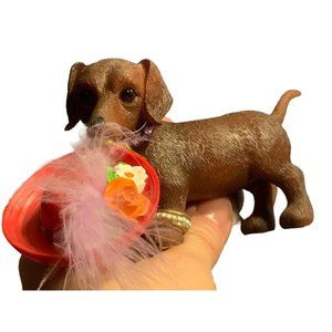 “Darling Little Diva” Dog Figurine  from the Divas With Hat-titude Collection